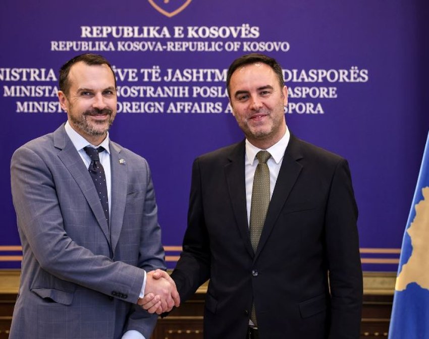 Konjufca priti Ambasadorin jorezident të Irlandës, Sh. T. Ragnar Almqvist.