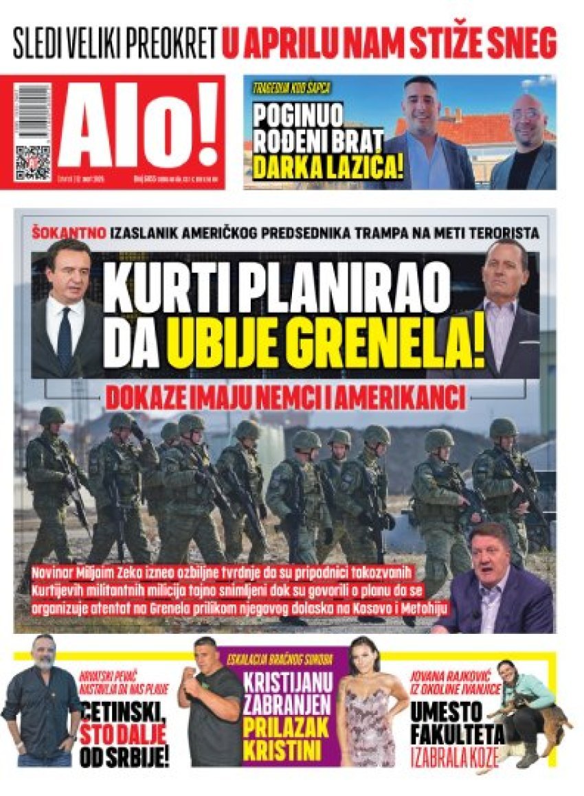 Akuza të forta nga mediat serbe: Kurti dyshohet për plan atentati ndaj Grenell