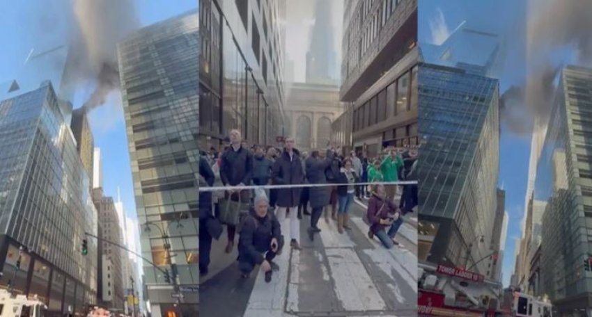 Zjarr i madh përfshin një ndërtesë 28-katëshe në Manhattan, evakuohen banorët