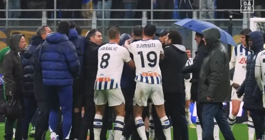 Sherr dhe tension pas Inter-Atalanta, Gjimshiti sfidon Kolarovin për duel në dhomat e zhveshjes