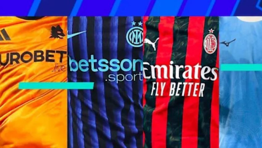 Hendeku i madh financiar mes klubeve të Serie A nga sponsorët e fanellave