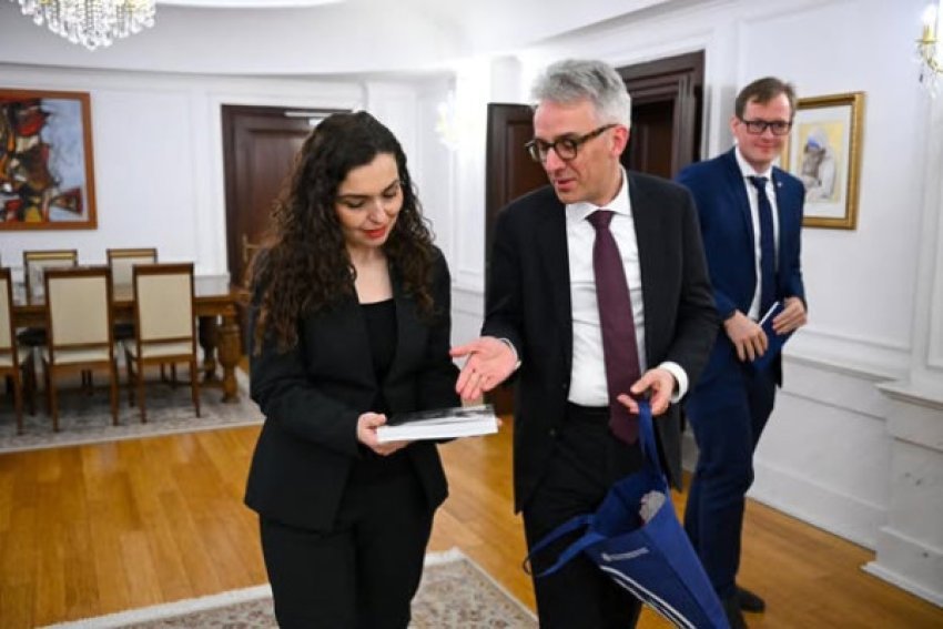Osmani dhe ambasadori gjerman theksojnë partneritetin strategjik Kosovë-Gjermani