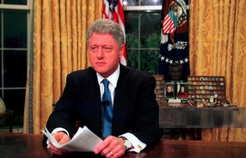 Fjalimi i Presidentit Clinton për nisjen e bombardimeve në Kosovë më 1999