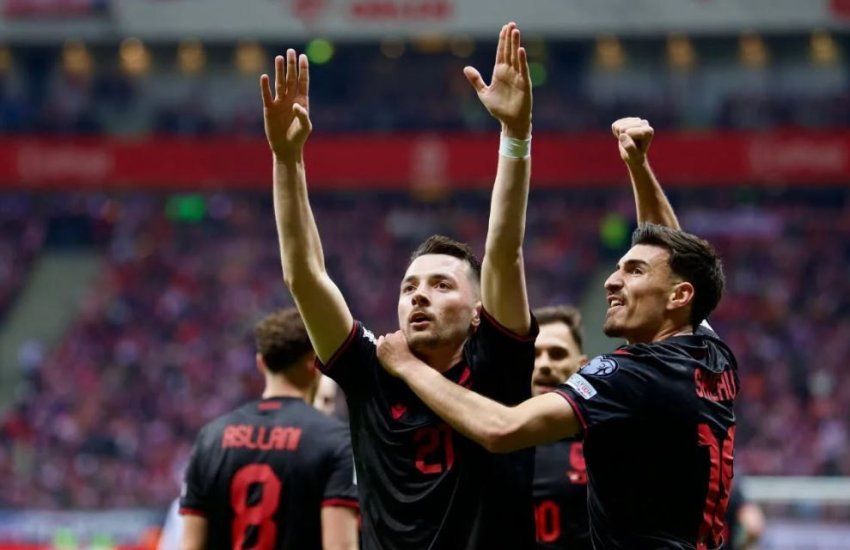 Shqipëria stërvitet në Varshavë para ndeshjes miqësore me Ukrainën në Valencia