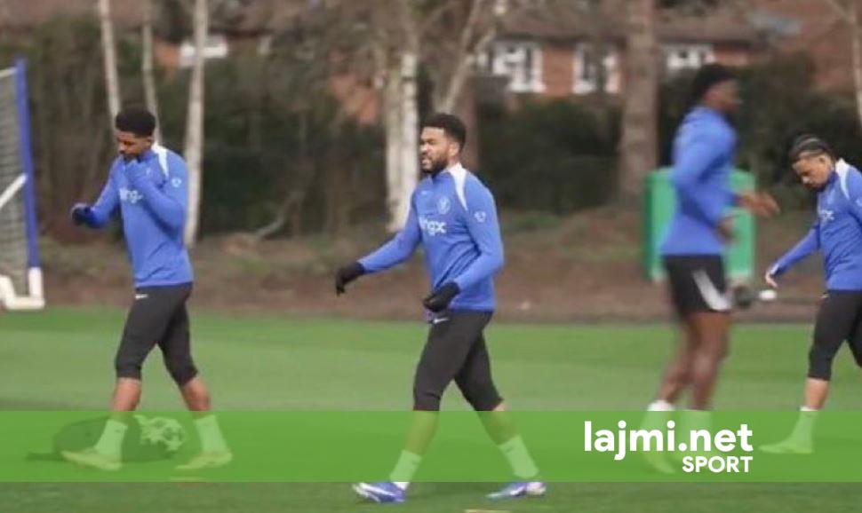 Reece James u rikthye në stërvitje dhe është gati për ndeshjen ndaj PSG-së.