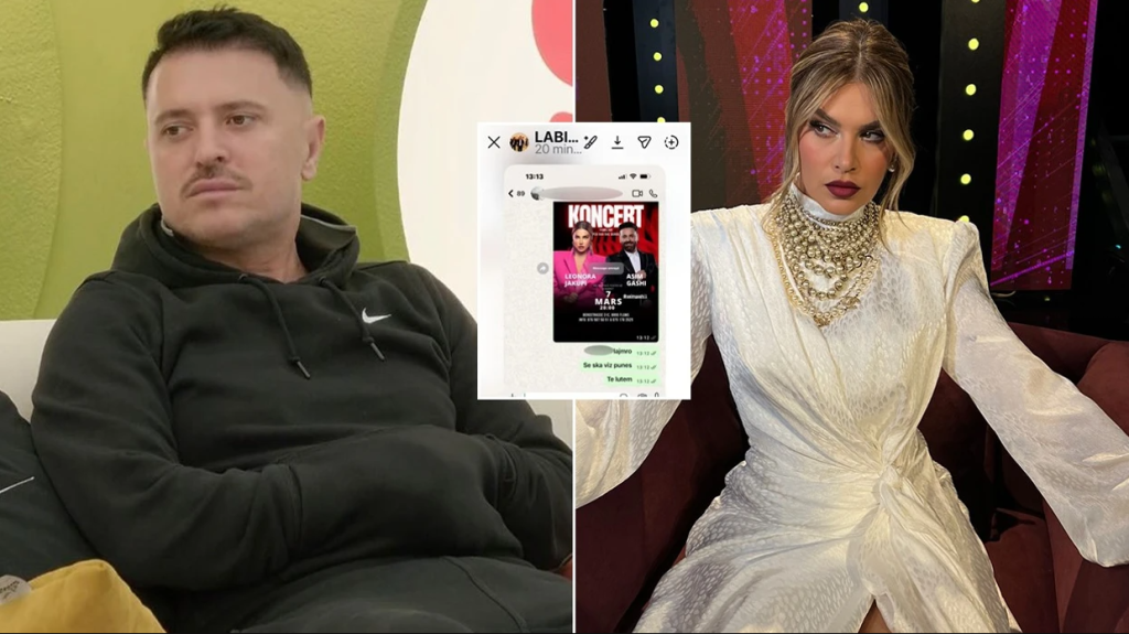 Labinot Rexha ka dërguar mesazhe kërcënuese ndaj Leonora Jakupit dhe ka kërkuar nga një person në Zvicër që të raportojë mungesën e vizës së saj të punës.