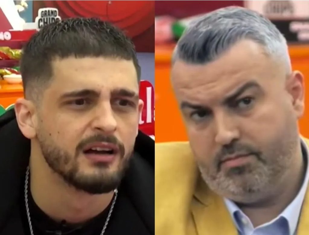 Përplasje fizike në Big Brother VIP, Rogerti godet Gimbon