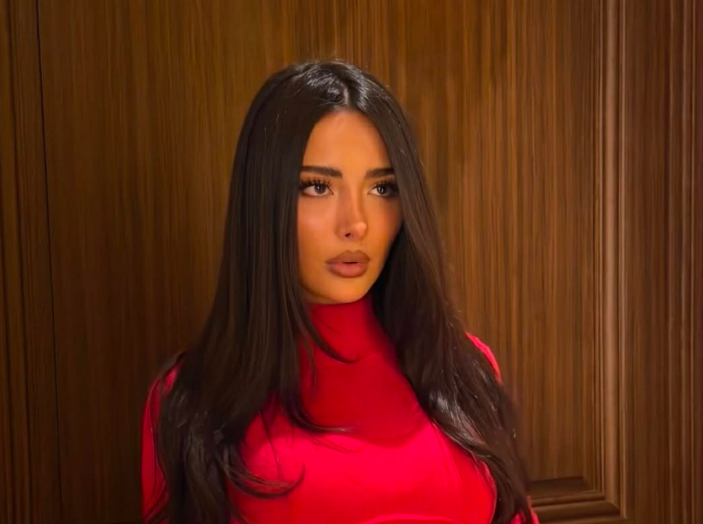 Alba Vukaj mahnit me paraqitjen e saj në fustan të kuq