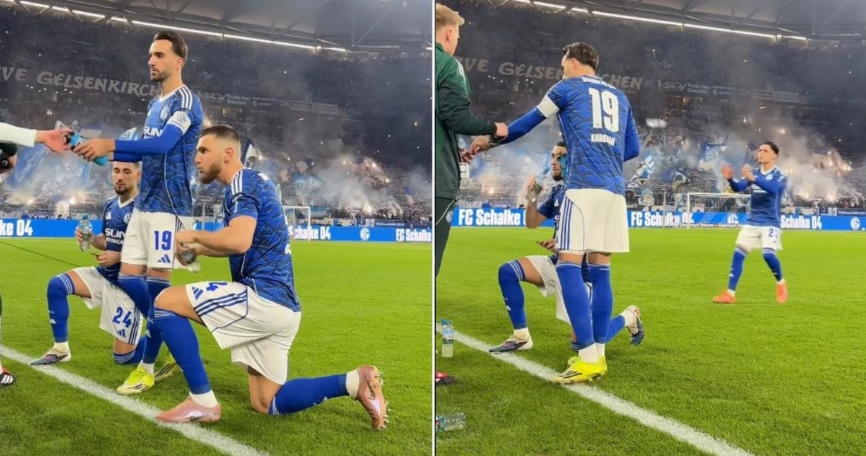 Ndeshja e Schalkes ndërpritet për iftar, gjysma e ekipit agjëron gjatë Ramazanit