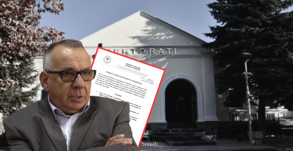 Senati i Universitetit të Prishtinës miraton masat disiplinore ndaj ish-rektorit Enver Hasani për shkelje të rënda etike.