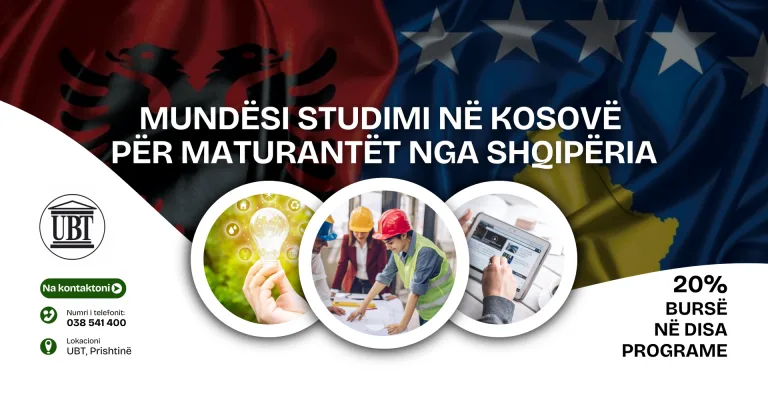 UBT ofron bursë për maturantët shqiptarë në Inxhinieri të Energjisë dhe programe inovative