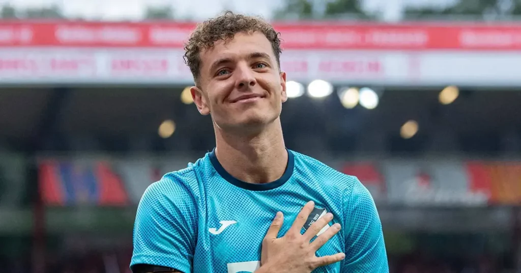 Fisnik Asllani është përzgjedhur në ekipin më të mirë të xhiros së 25-të në Bundesligë pas paraqitjes së shkëlqyer ndaj Heidenheimit.