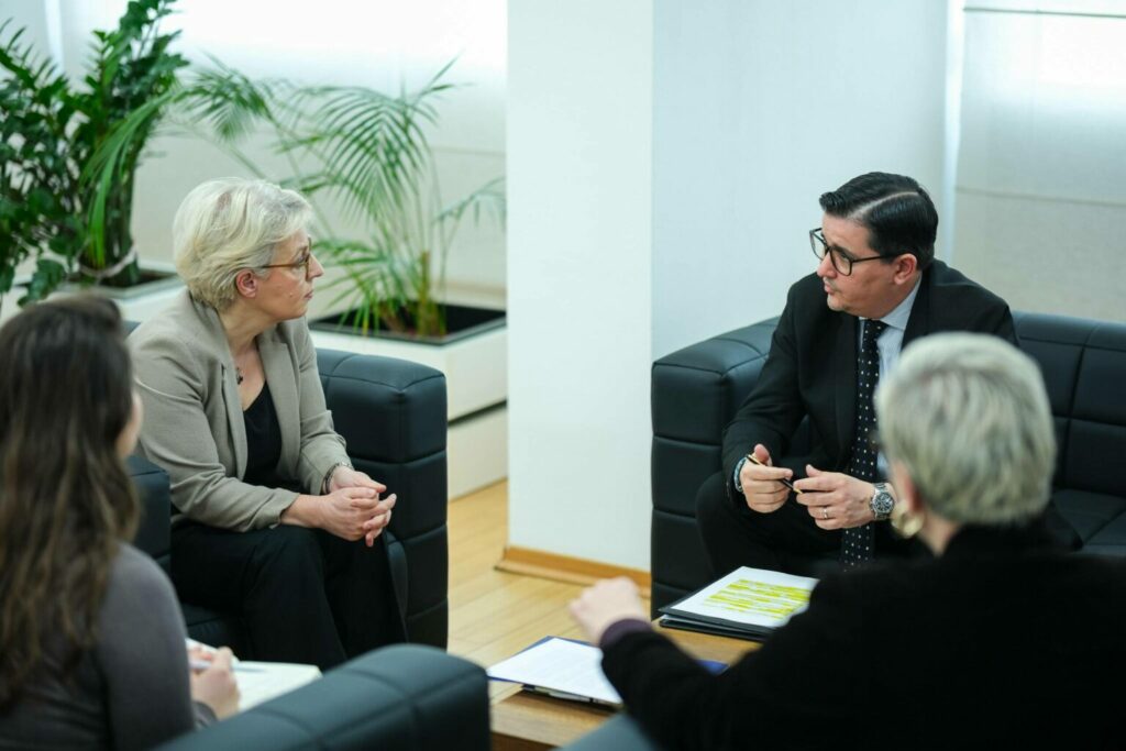 Gërvalla thekson reformën e pandryshueshme në drejtësi dhe bashkëpunimin me UNDP-në