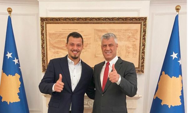 Djali i Hashim Thaçit falënderon për mbështetjen pas fjalës përfundimtare në Hagë