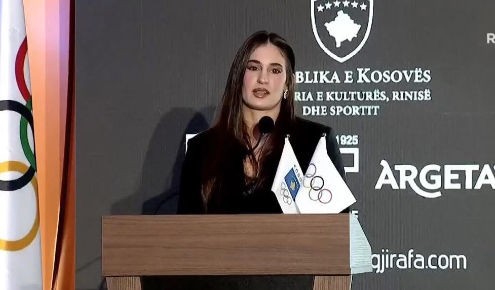 Nora Gjakova nderohet me çmimin “Arritje e veçantë” nga Komiteti Olimpik i Kosovës