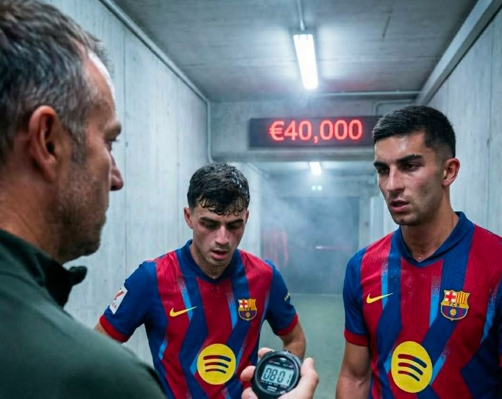 Barcelona vendos gjoba deri në 40 mijë euro për vonesa nën drejtimin e Hansi Flick