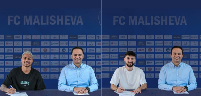 FC Malisheva zyrtarizon afrimin e portierit Tiago Gomes Dos Santos dhe mbrojtësit Arbër Shala.