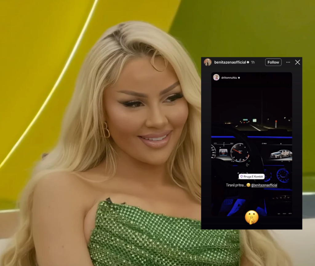 Benita kthehet në Tiranë, dyshohet për hyrje në Big Brother VIP Albania