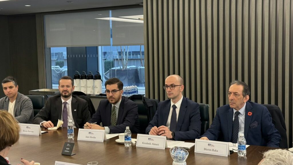 Zëvendëskryeministri Ahmeti diskuton politikën e jashtme të Kosovës në NCAFP