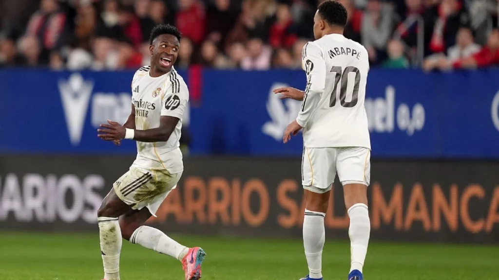 La Liga heton sharjet raciste ndaj Vinicius Jr në ndeshjen Osasuna - Real Madrid