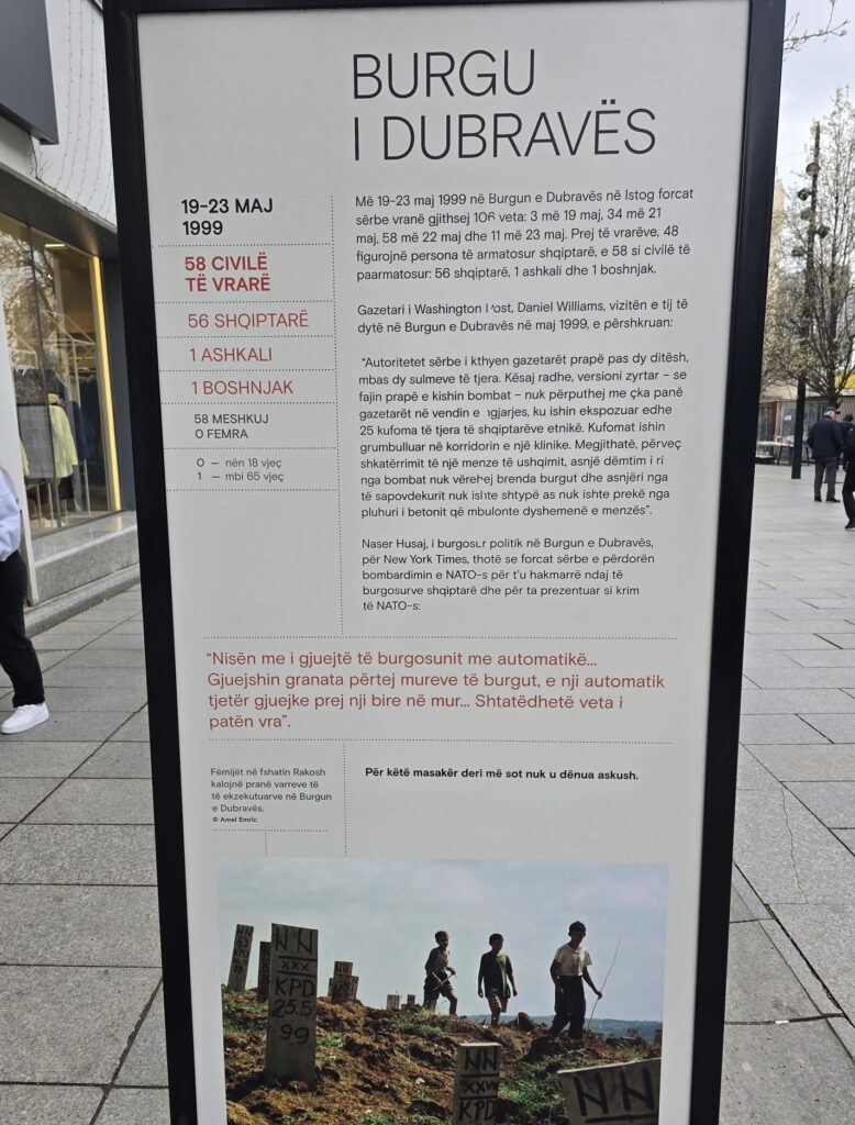 Hoti kërkon hetim dhe tërheqje të ekspozitës me pasaktësi për masakrat në Kosovë