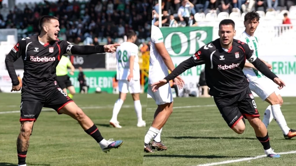 Rey Manaj siguron fitoren e Sivassporit me golin e tij të artë