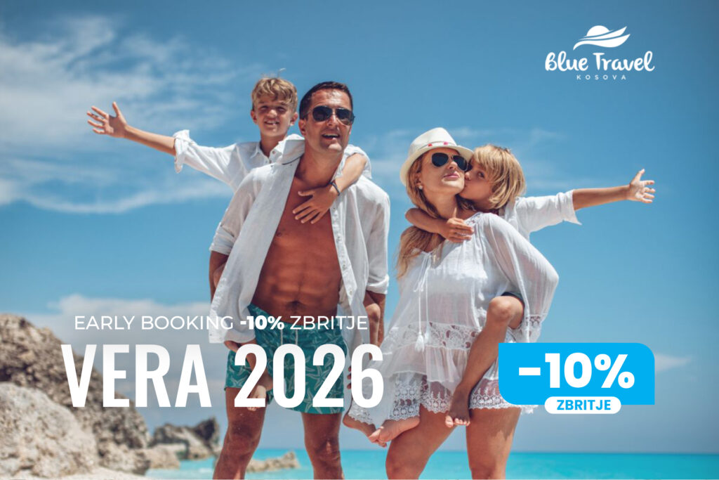 Oferta të hershme me zbritje deri në 30% për pushimet verore 2026 nga agjencitë turistike në Kosovë