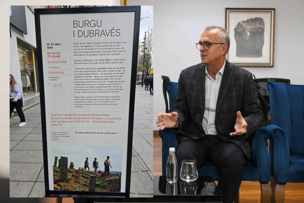 Dugolli kërkon korrigjim urgjent të ekspozitës për Masakrën e Dubravës për shkak të pasaktësive