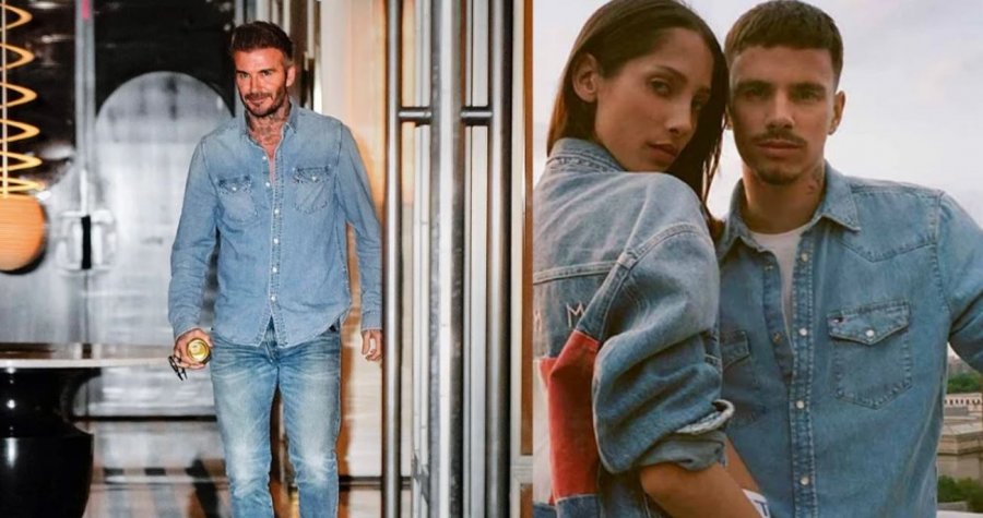 Romeo Beckham rikthen stilin ikonë të babait në fushatën e Tommy Hilfiger