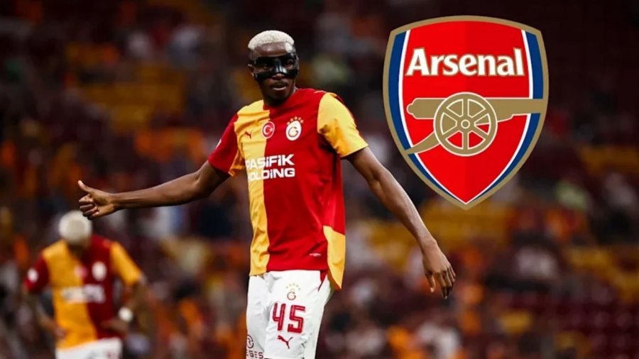 Osimhen dhe misteri i transferimit te Arsenali: Çfarë po ndodh me sulmuesin e Galatasarayt?