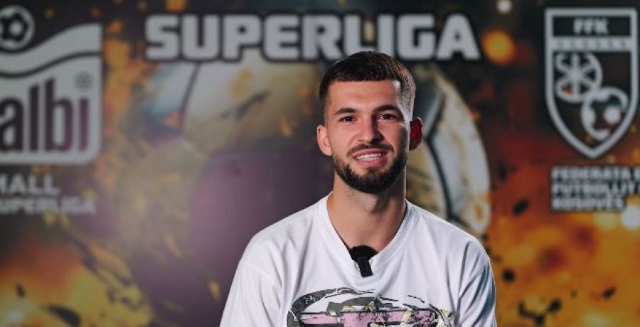 Albin Krasniqi nga Prishtina është shpallur lojtari më i mirë i xhiros së parë në Superligën e Kosovës në futboll.