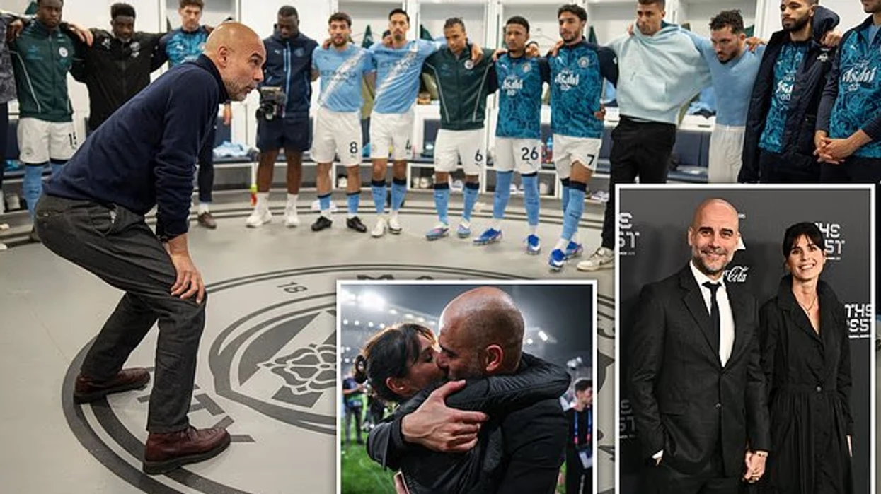 Pep Guardiola rrëfen për ndarjen e fshehtë nga bashkëshortja para lojtarëve të Manchester Cityt në dokumentarin “A Beautiful Obsession”.
