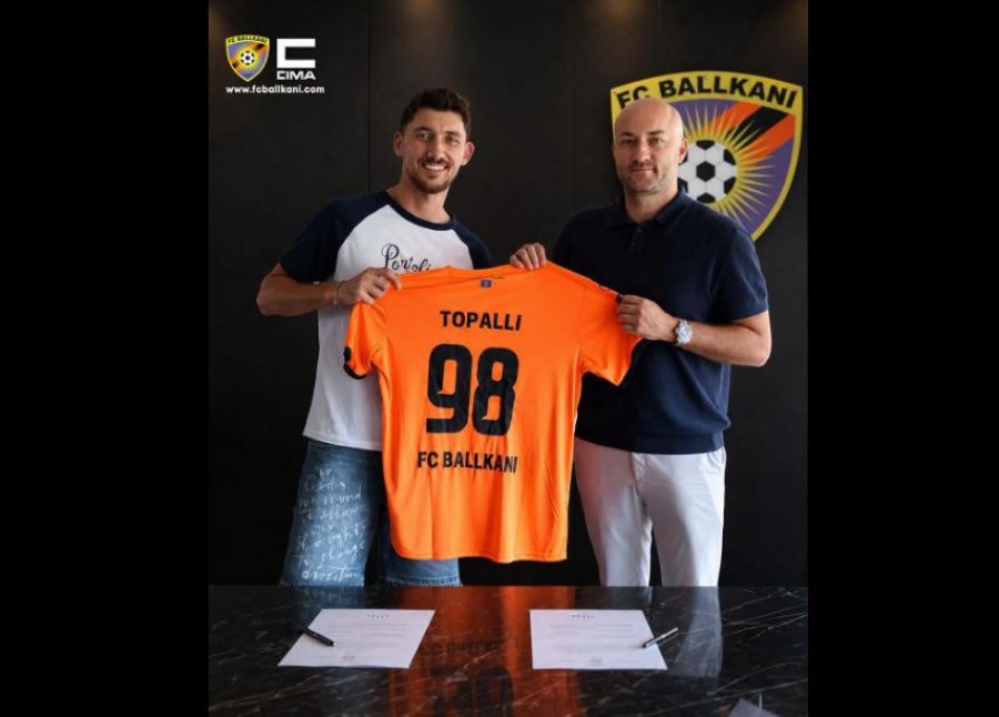 Jetmir Topalli ka nënshkruar zyrtarisht me FC Ballkani, duke u rikthyer në klub pas gjashtë vitesh karrierë ndërkombëtare.