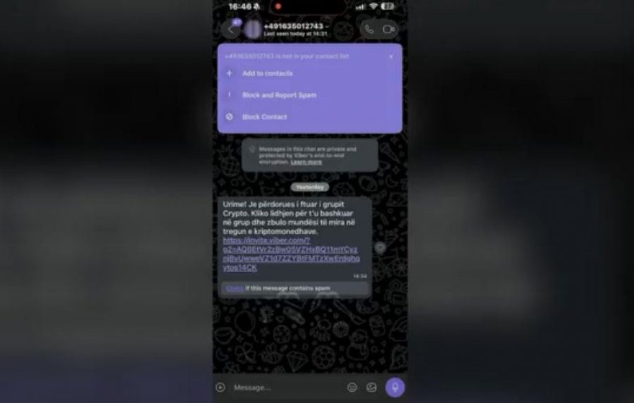 Mesazhe të dyshimta në Viber synojnë paratë tuaja: si të mbroheni