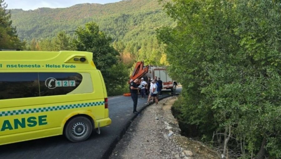 Aksidenti fatal në Mirditë: makina bie në greminë, një i vdekur dhe dy të plagosur