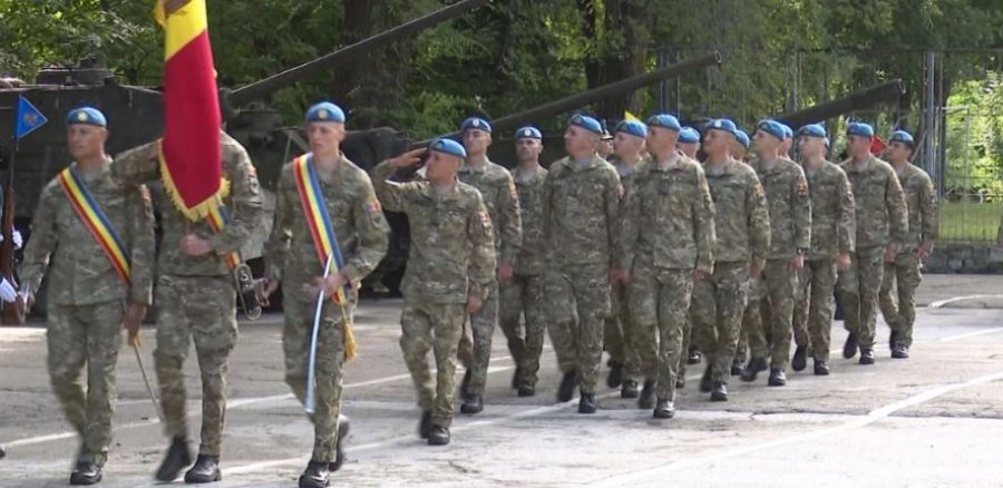 Ushtarët moldavë nisen për mision paqeruajtës në Kosovë me KFOR-in