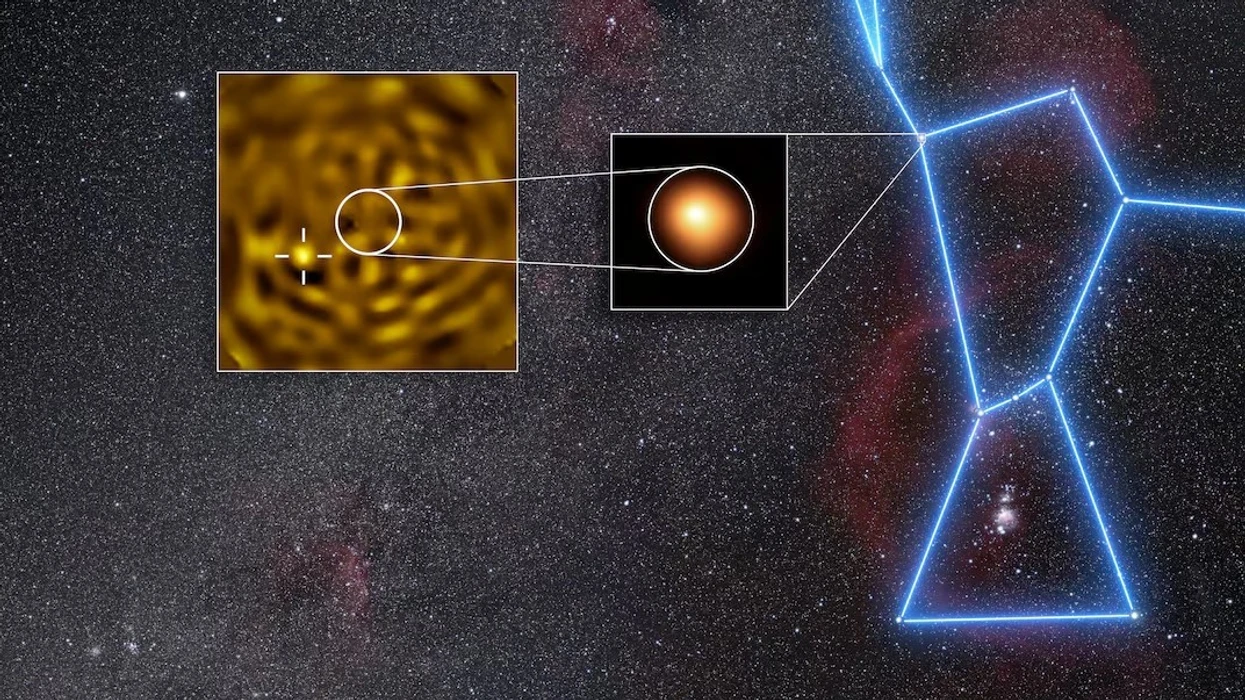 Ylli misterioz që rrotullohet rreth Betelgeuse zbulohet nga teleskopi në Kili