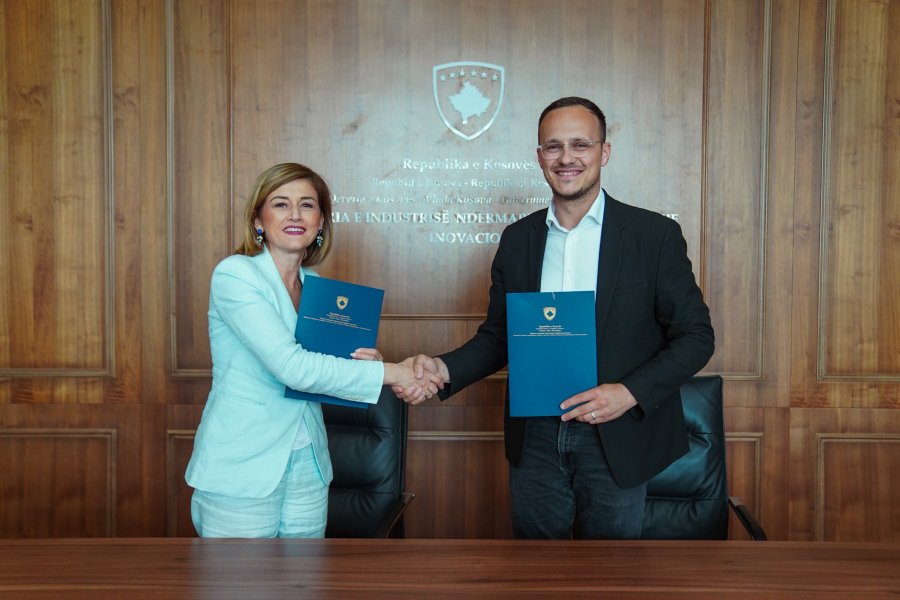 MINTI dhe Komuna e Gjilanit nënshkruajnë marrëveshje për projektimin e Parkut Industrial në Gjilan.