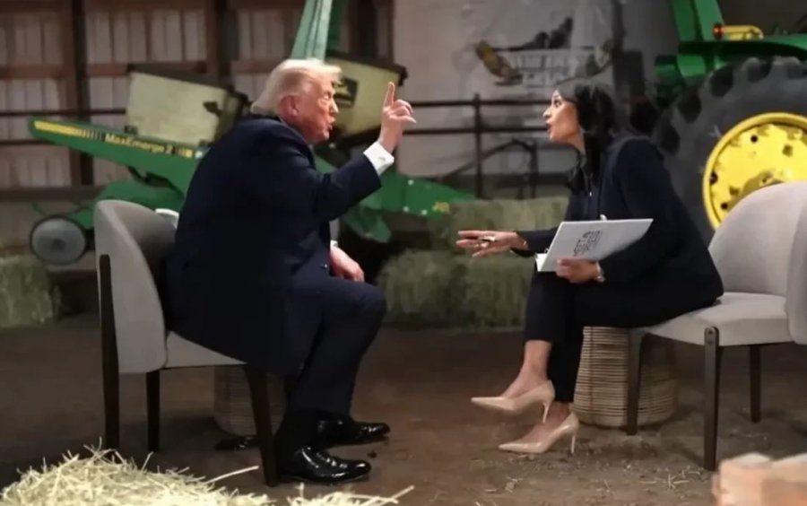 Trump ndërpret papritur intervistën pas pyetjeve të vështira për zgjedhjet 2020