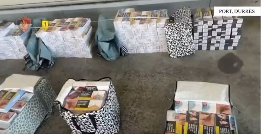 Sekuestrohen cigare dhe armë në Portin e Durrësit, arrestohen dy persona