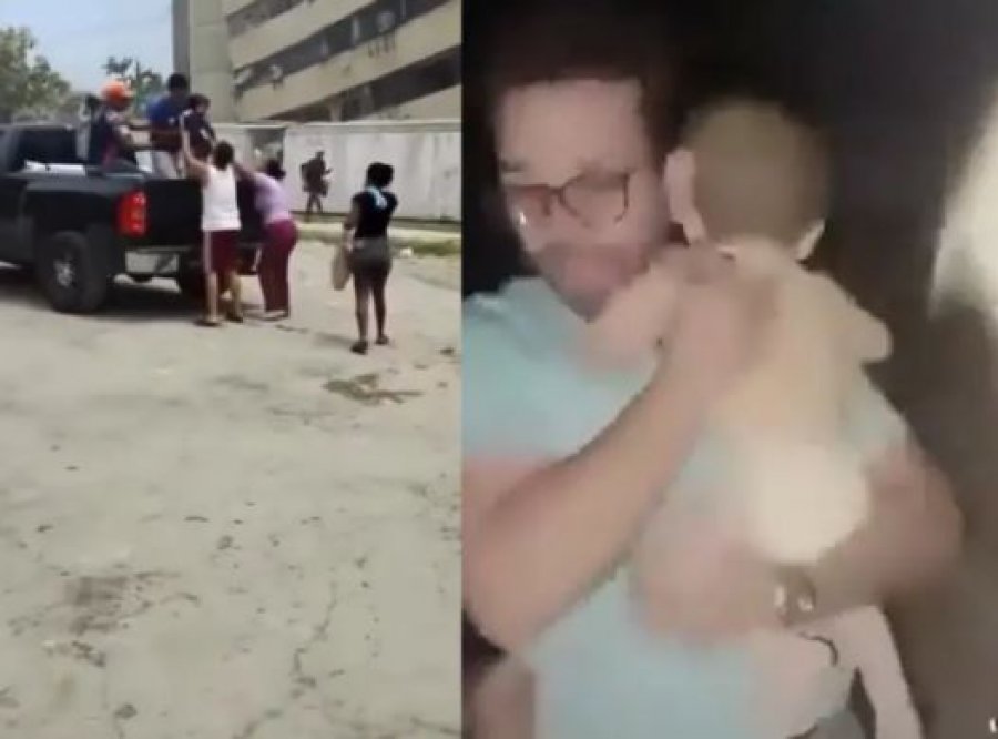 Foshnja e gjallë nxirret nga rrënojat pas tërmetit në Venezuelë