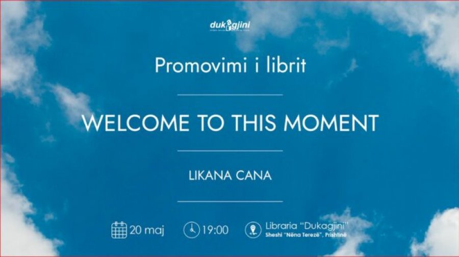 Një mbrëmje me filozofinë dhe jetën në libër: Promovimi i “Welcome to This Moment”