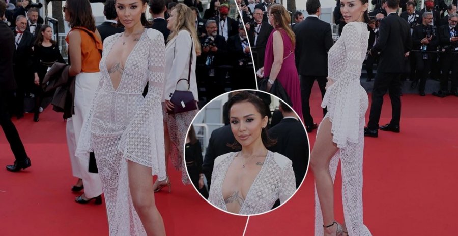 Ana Kabashi shkëlqen në Festivalin e Filmit në Kanë me stilin e saj elegant