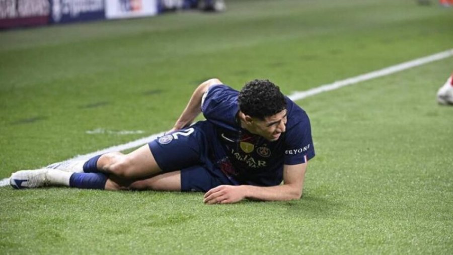 PSG në dilemë para finales së Champions: A do të luajë Hakimi?