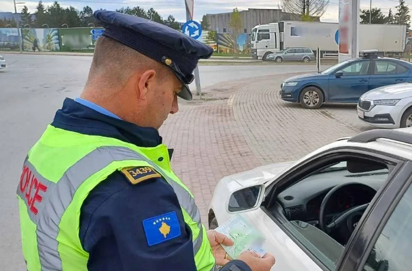 Trafiku në Kosovë nën presion: Mbi 2 mijë gjoba dhe 65 aksidente në 24 orë