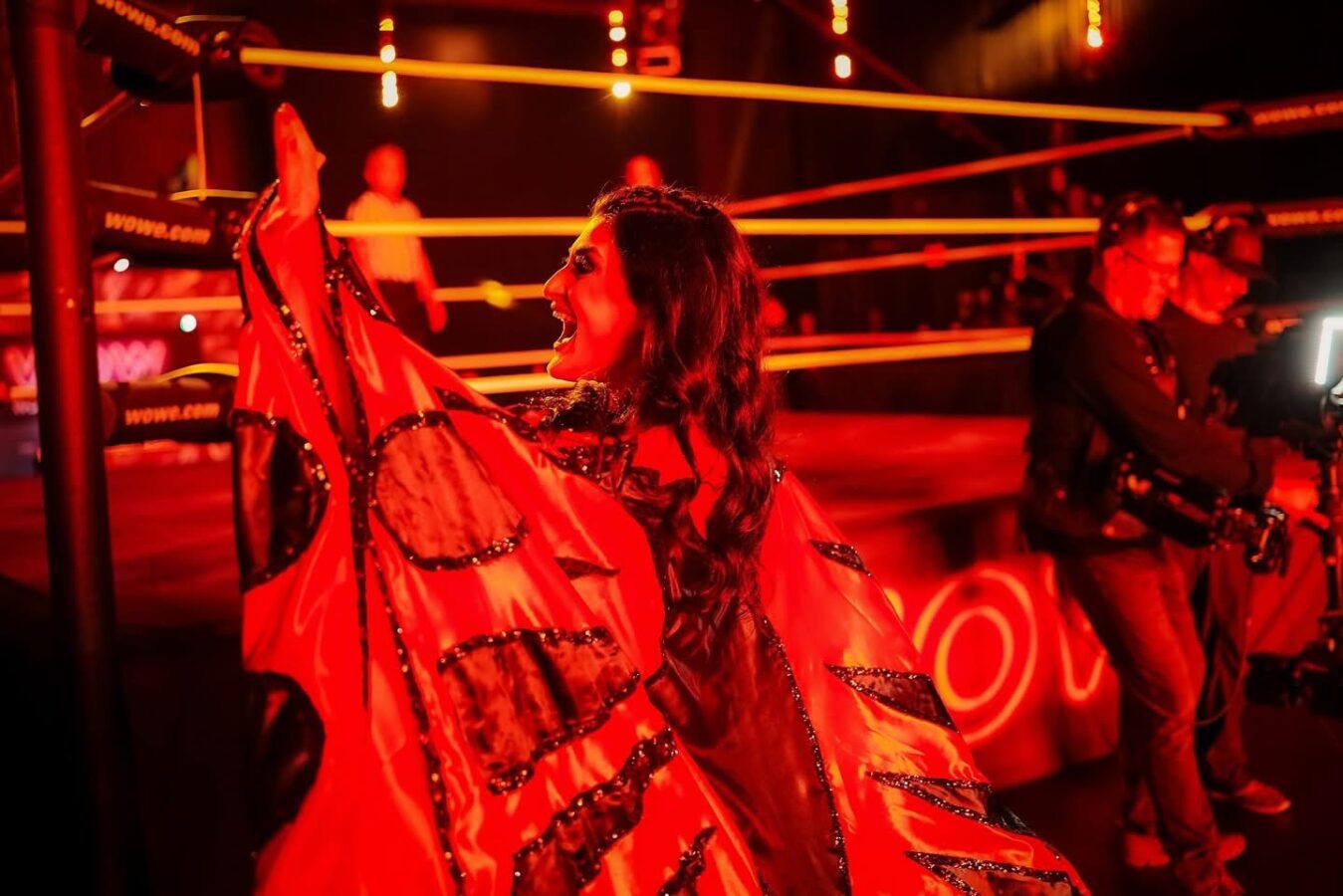 Shqiptarja që po thyen barriera në wrestlingun amerikan