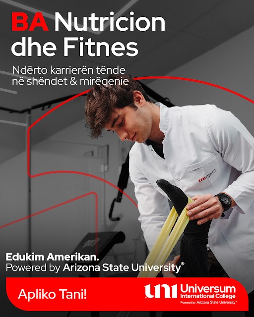 Programi inovativ në Nutricion dhe Fitnes në Universum International College
