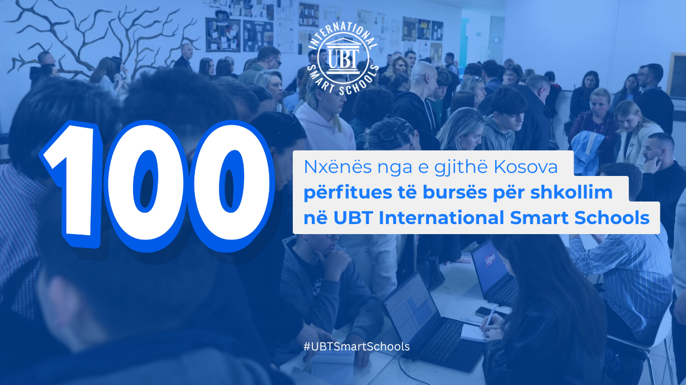 100 nxënës nga e gjithë Kosova përfitojnë bursa në UBT International Smart Schools