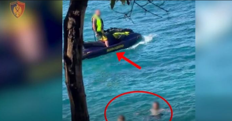Rrezikoi jetën e pushuesve në Vlorë, ndalohet dhe gjobitet drejtuesi i Jet Ski