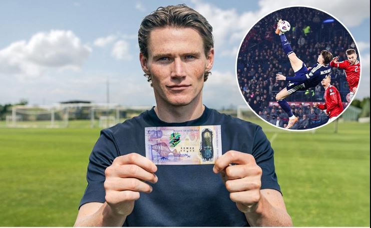 Goditja legjendare e McTominay në kartëmonedhën e re skoceze